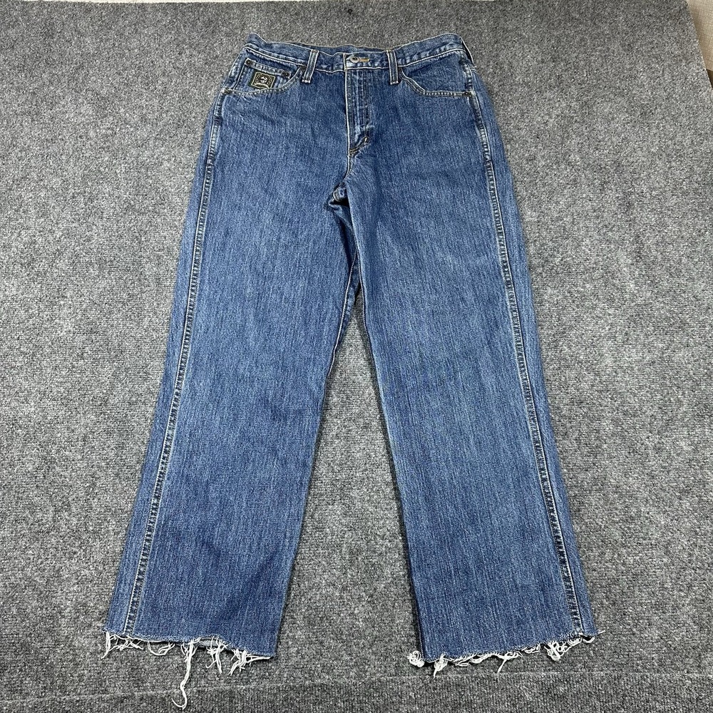Cinch Blue Bootcut Jeans for Men